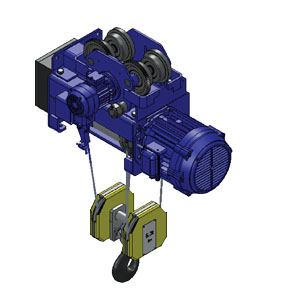 electric wire rope hoist from bulgaria germany (4)